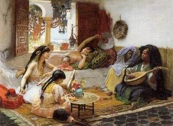 unknow artist Arab or Arabic people and life. Orientalism oil paintings  335 Norge oil painting art